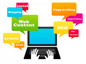 كتابة المحتوى بالانجليزي